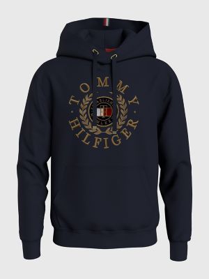 Crest Logo Hoodie | Hilfiger Tommy USA