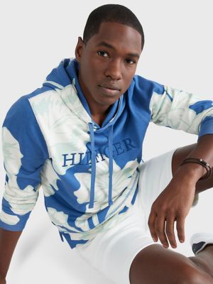 tommy hilfiger floral hoodie