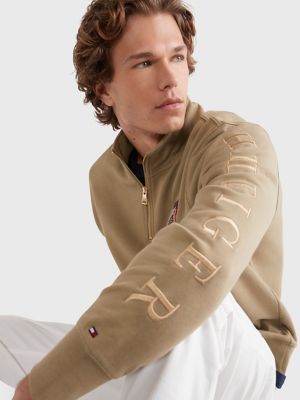 Crest Mockneck Quarter-Zip Sweatshirt