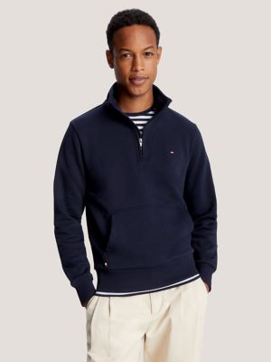 Tommy Hilfiger LOGO HOODY - Hoodie - blue/dark blue 