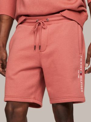 Tommy Hilfiger Men's Linen Shorts with Quick Dry, Peach Dusk, 29