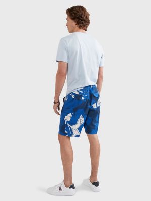 Tommy Hilfiger floral-print straight-leg shorts - Green