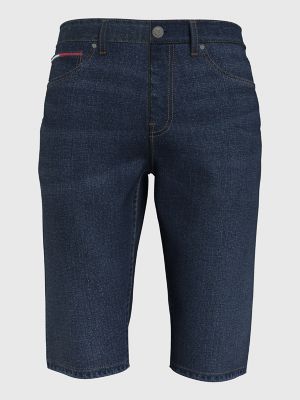 Tapered jean shorts sale