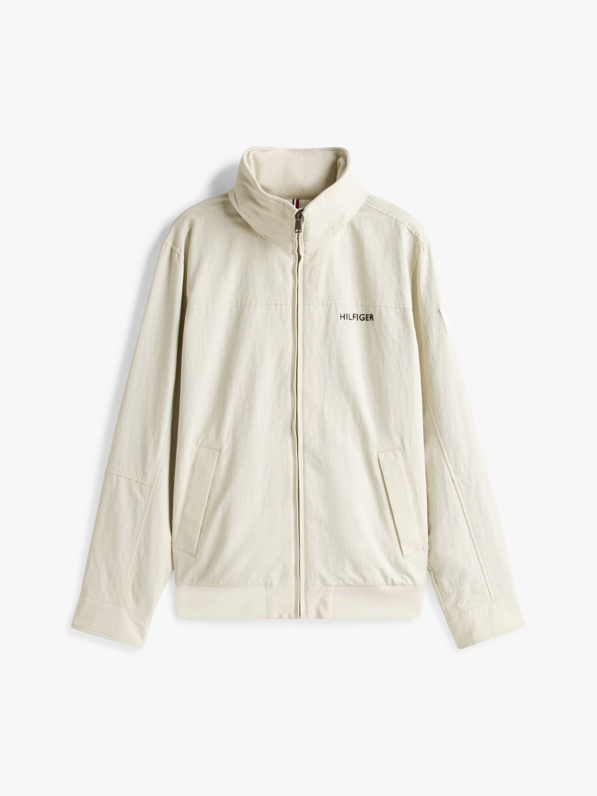 Water-Resistant Hooded Regatta Jacket — Silver Birch