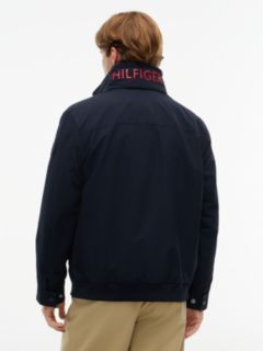 Water-Resistant Hooded Regatta Jacket — Navy Blue 6