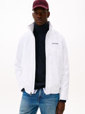 Water-Resistant Regatta Jacket, Optic White