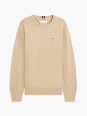 Мужские свитеры Tommy Hilfiger Solid Crewneck Sweater — фото 5