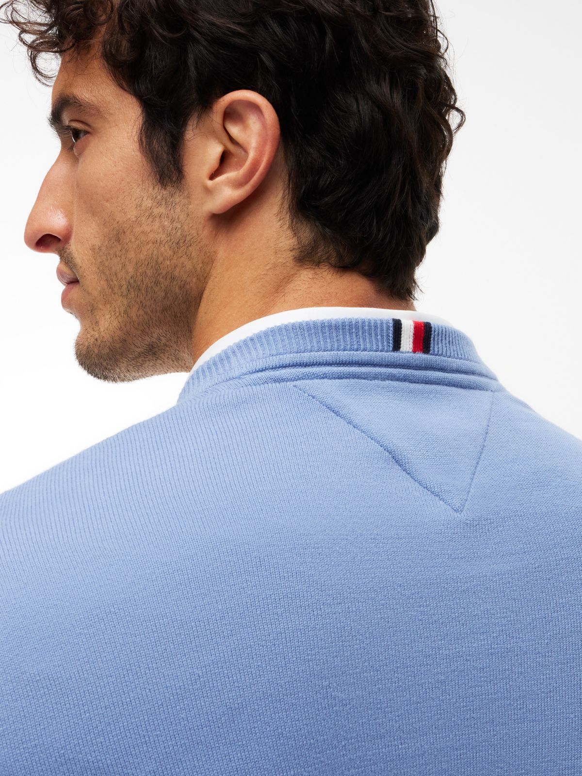 Solid Crewneck Sweater — Washed Ink