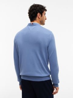 Solid Crewneck Sweater — Washed Ink 4