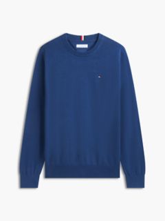 Classic Crewneck Sweater — Indigo Blue 5