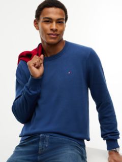 Classic Crewneck Sweater — Indigo Blue 3