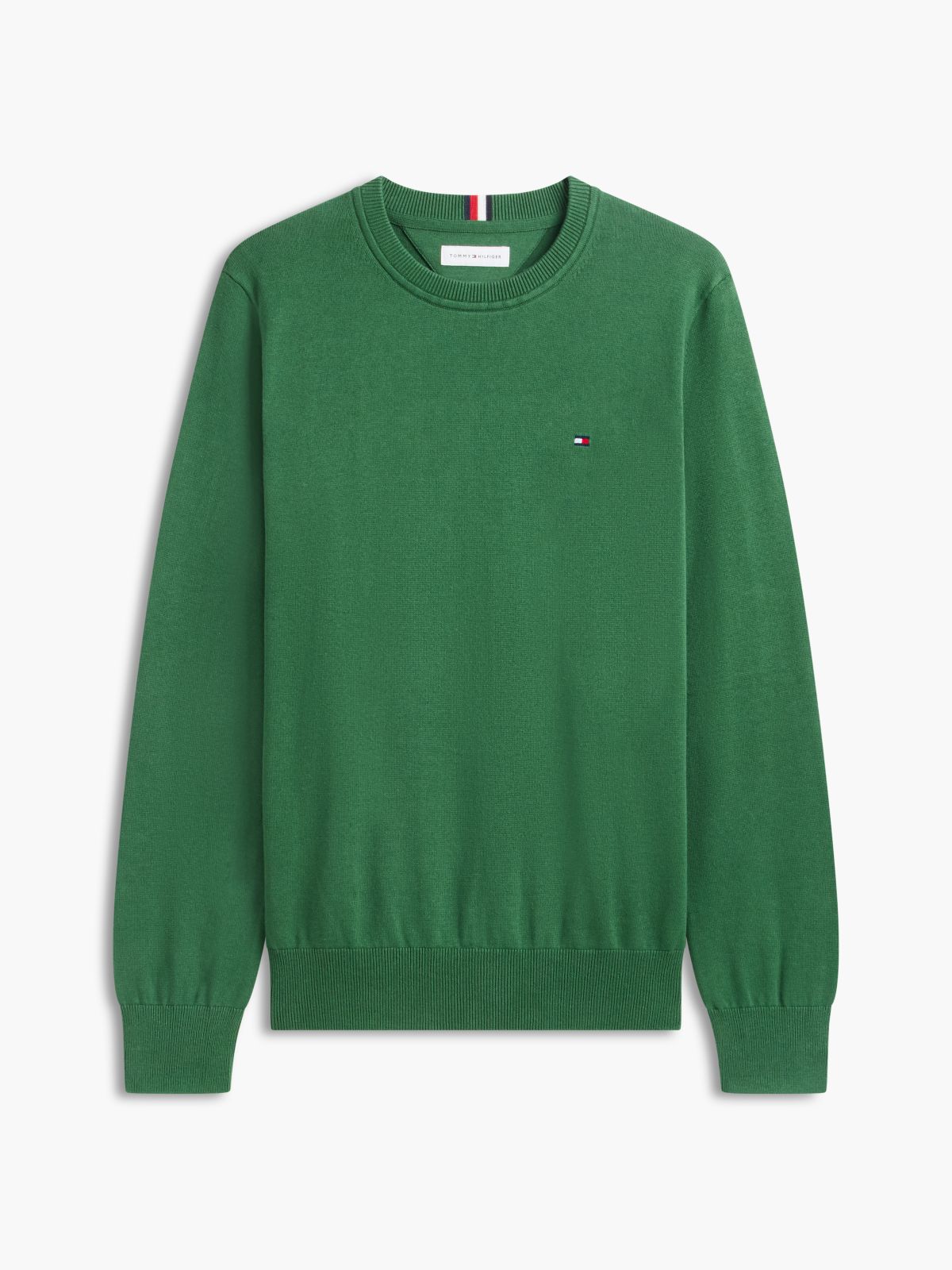 Classic Crewneck Sweater — Deep Evergreen