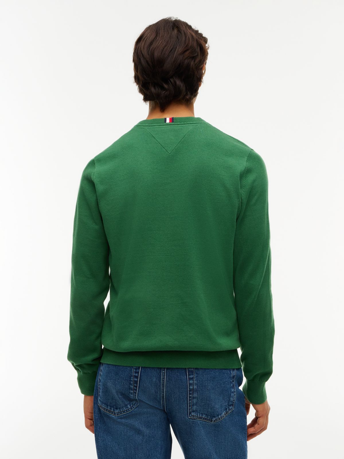 Classic Crewneck Sweater — Deep Evergreen