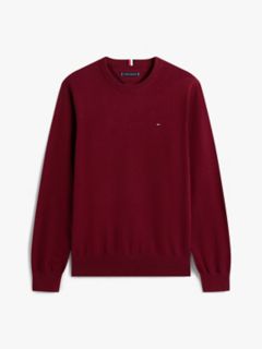 Classic Crewneck Sweater — Burgundy 5