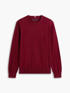 Classic Crewneck Sweater — Burgundy 6