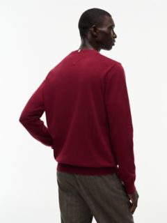 Classic Crewneck Sweater — Burgundy 4