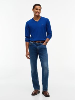 Мужские свитеры Tommy Hilfiger Essential V-Neck Sweater — фото 2