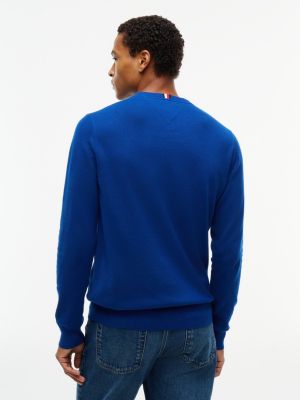 Мужские свитеры Tommy Hilfiger Essential V-Neck Sweater — фото 4