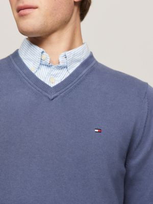Sweater Flag Tommy V-Neck Logo | Hilfiger USA