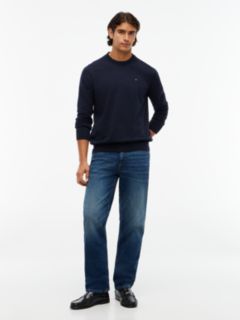 Classic Crewneck Sweater — Navy Blue 2
