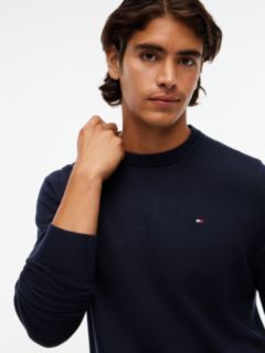 Classic Crewneck Sweater — Navy Blue 4