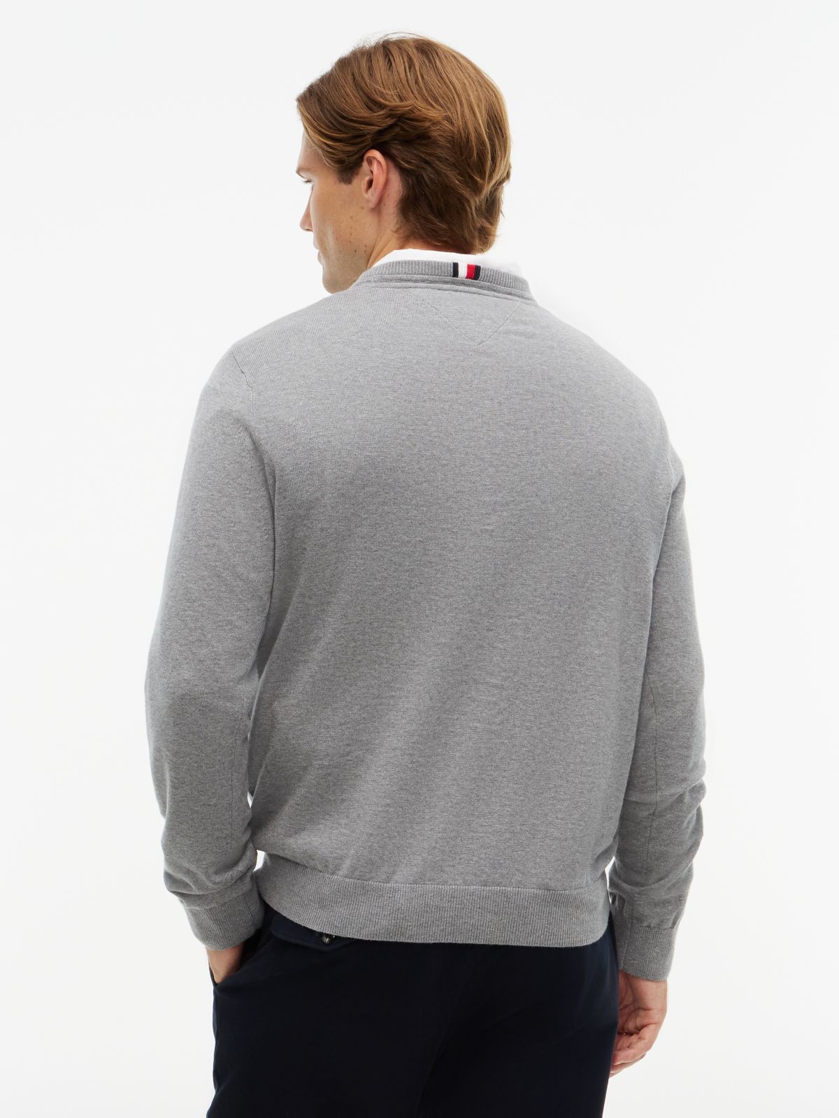 Classic Crewneck Sweater — Grey Heather