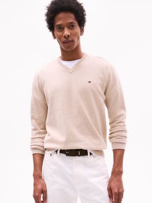 Logo V-Neck Sweater | Tommy Hilfiger