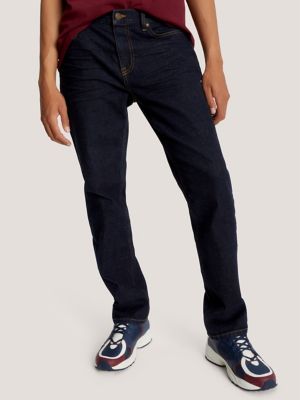 USA Tommy Hilfiger Straight Fit Wash Dark Jean |