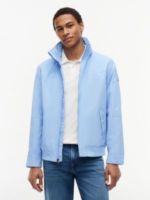 Water-Resistant Hooded Regatta Jacket, Vessel Blue