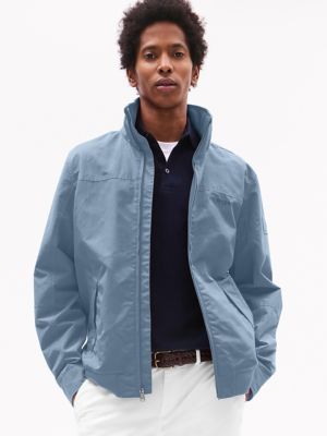 Water-Resistant Regatta Jacket, Blue Coal