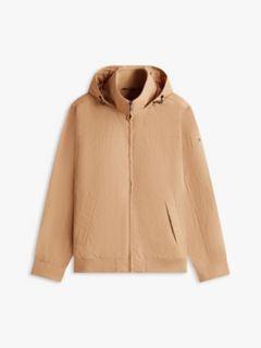 Water-Resistant Hooded Regatta Jacket — Iconic Camel 6