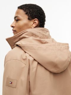 Water-Resistant Hooded Regatta Jacket — Iconic Camel 4