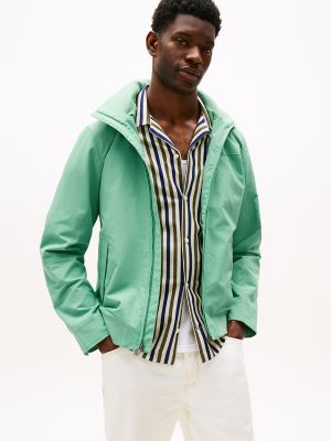 Water-Resistant Regatta Jacket, Frosted Evergreen