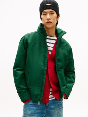Water-Resistant Hooded Regatta Jacket, Ornamental Green