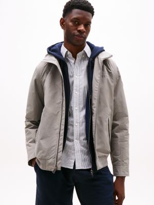Water-Resistant Regatta Jacket, Hydrogen Grey