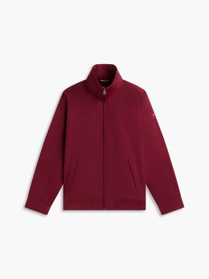 Мужская куртка Tommy Hilfiger Water-Resistant Hooded Regatta, цвет: Deep Rouge — фото 7