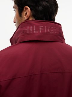 Water-Resistant Hooded Regatta Jacket — Deep Rouge 5