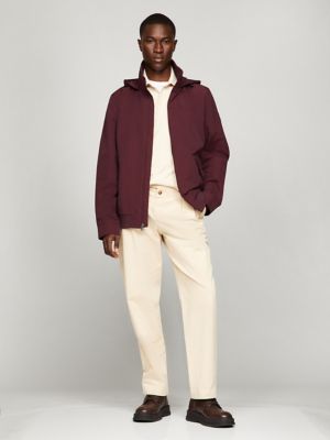 Water-Resistant Hooded Regatta Jacket, Dark Cabernet