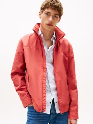 Water-Resistant Regatta Jacket, Nantucket Red