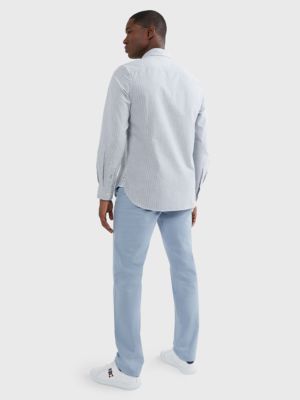 Regular Fit Stripe Oxford Shirt | Tommy Hilfiger USA