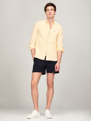 Regular Fit Oxford Shirt, Daisy Yellow/Optic White