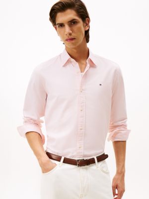 Regular Fit Stretch Oxford Shirt, Precious Pink