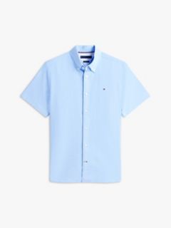 Regular Fit Short-Sleeve Oxford Shirt — Provence 7