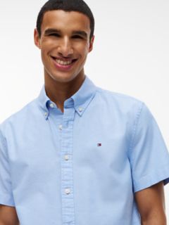 Regular Fit Short-Sleeve Oxford Shirt — Provence 3