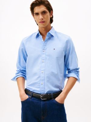 Regular Fit Stretch Oxford Shirt, Provence