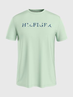 Floral Logo T-Shirt, Minty Essence