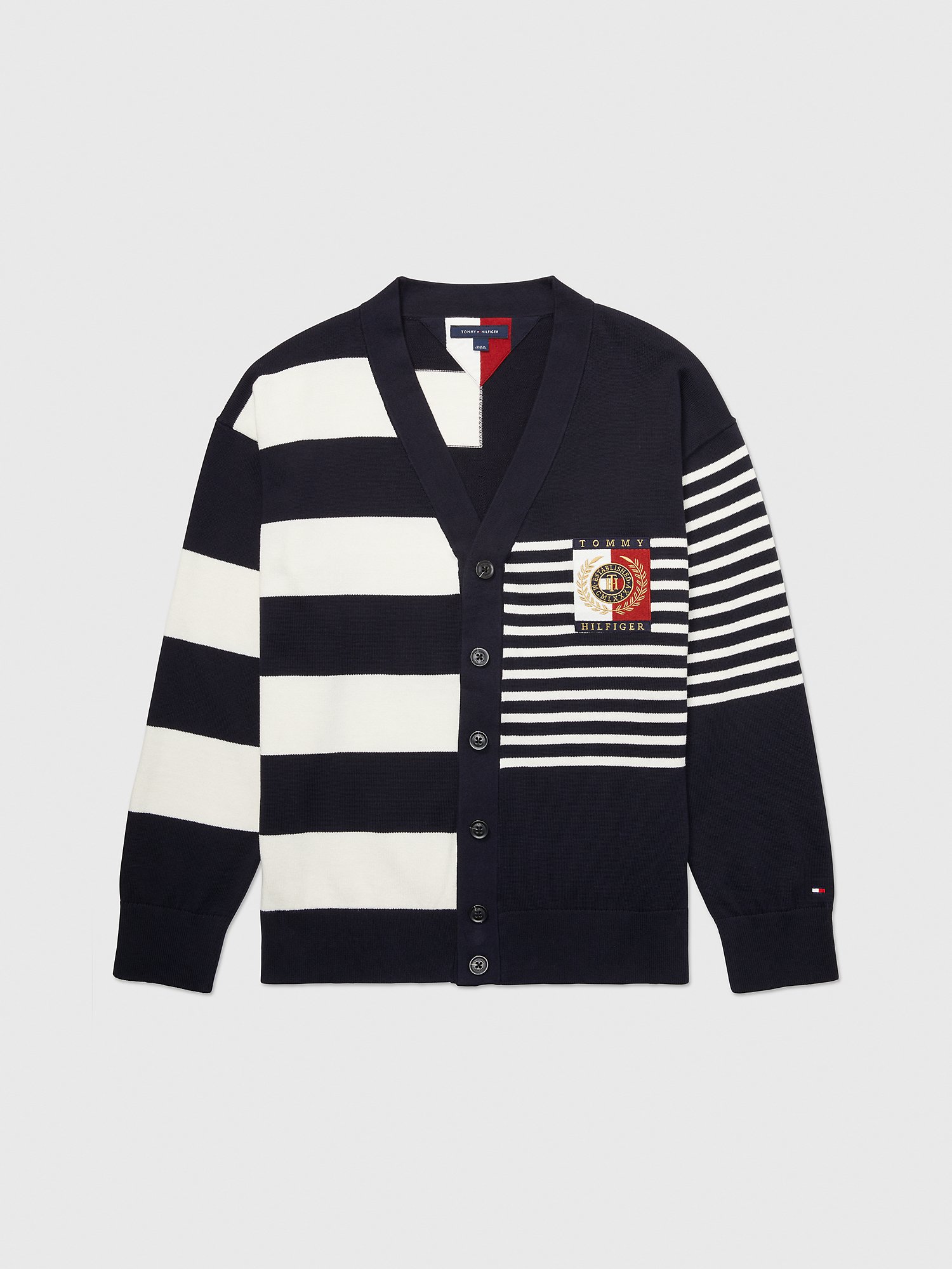 Mixed Stripe Cardigan | Tommy