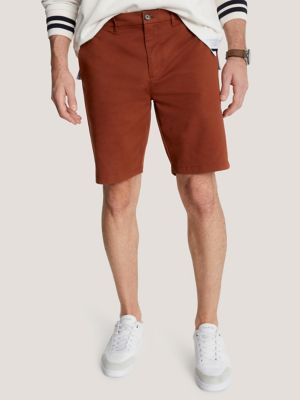 Straight Fit Twill 9" Chino Short, Heritage Gold