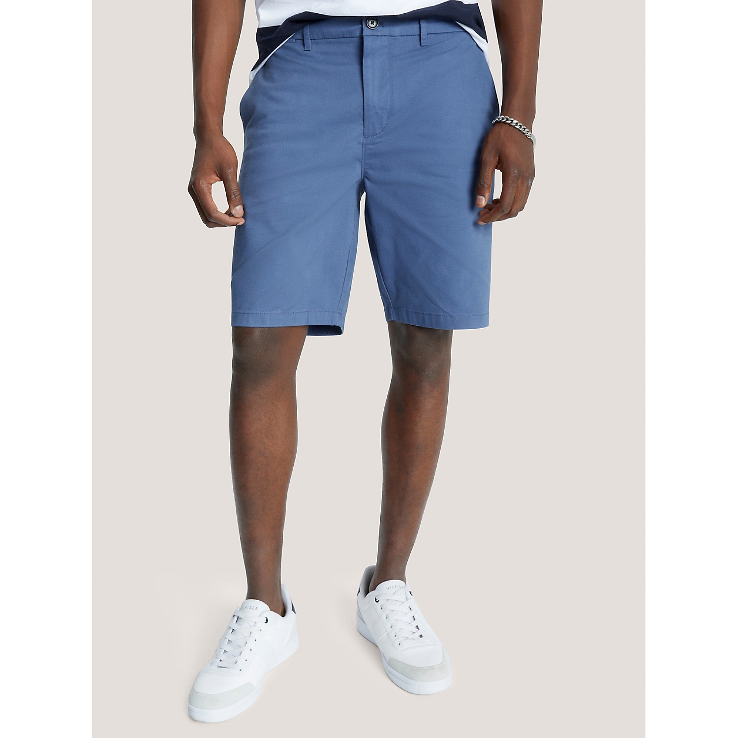 TOMMY HILFIGER Straight Fit Twill 9 Chino Short