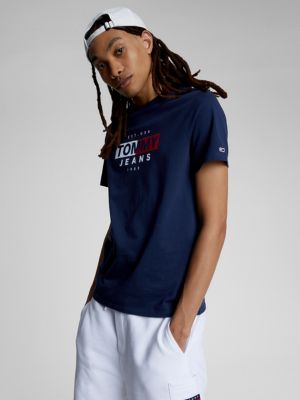 TJ Flag Logo T-Shirt, Cobalt Sapphire